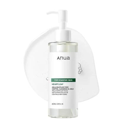 Aceite Limpiador Anua Heartleaf – Control de Poros (200 ml)