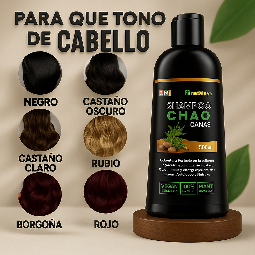 SHAMPOO CHAO CANAS +TRATMIENTO ORIGINAL