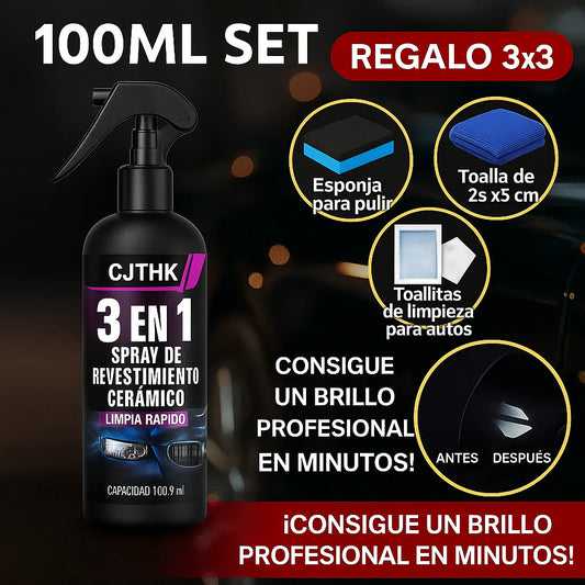 REVESTIMIENTO NANO CERAMICO 100 ML LIMLEX® + ENVIO GRATIS🛩