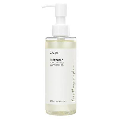 Aceite Limpiador Anua Heartleaf – Control de Poros (200 ml)