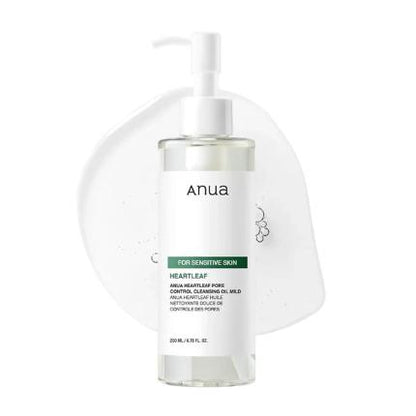 Aceite Limpiador Anua Heartleaf – Control de Poros (200 ml)