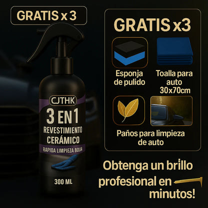 REVESTIMIENTO NANO CERAMICO 100 ML LIMLEX® + ENVIO GRATIS🛩